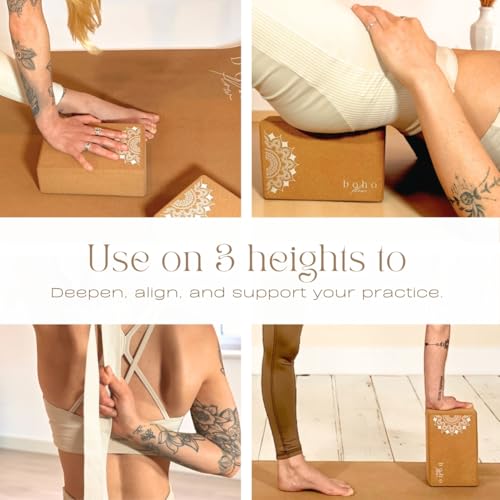 Cork Yoga Block Set