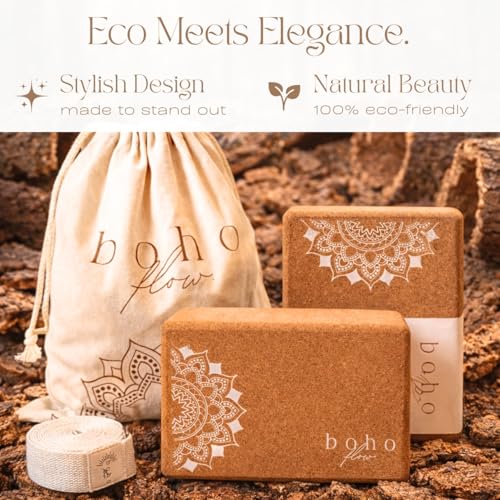 Cork Yoga Block Set