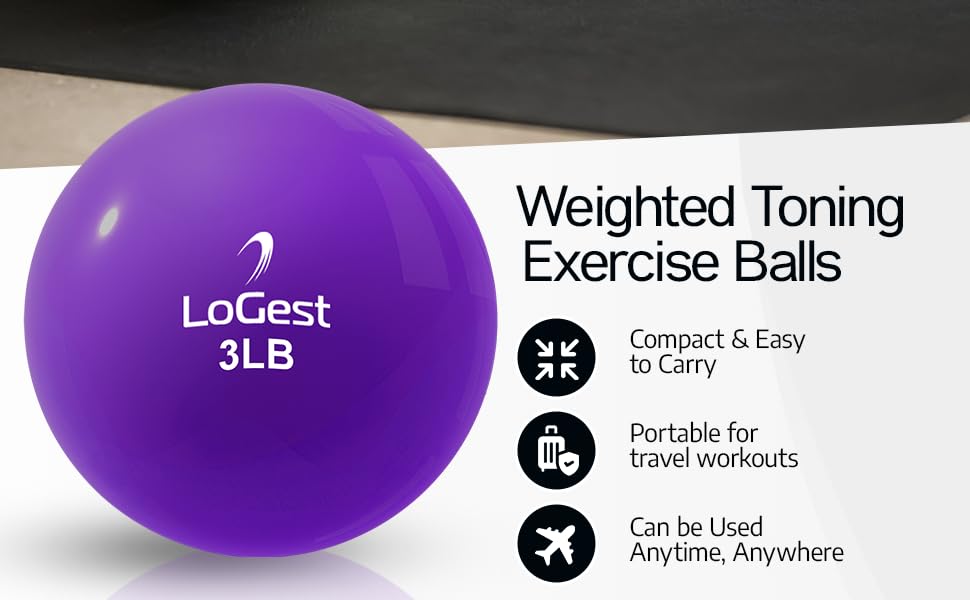 Weighted Toning Ball Set