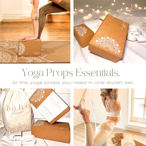 Cork Yoga Block Set