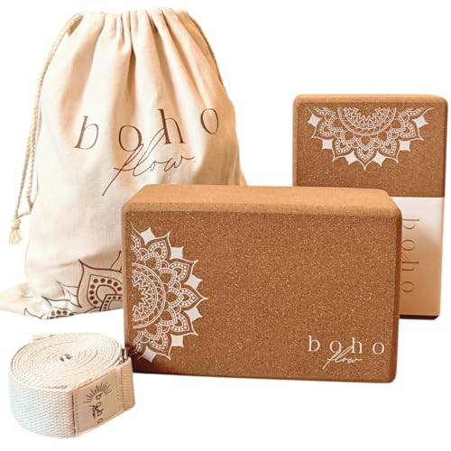 Cork Yoga Block Set