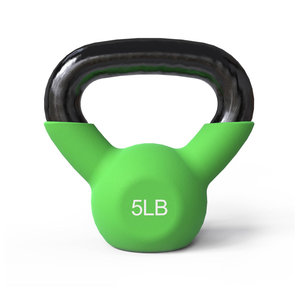 Neoprene Cast Iron Kettlebell Set
