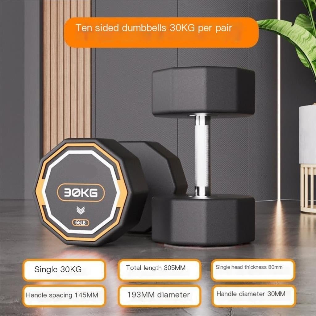 Fixed Steel Dumbbell Set