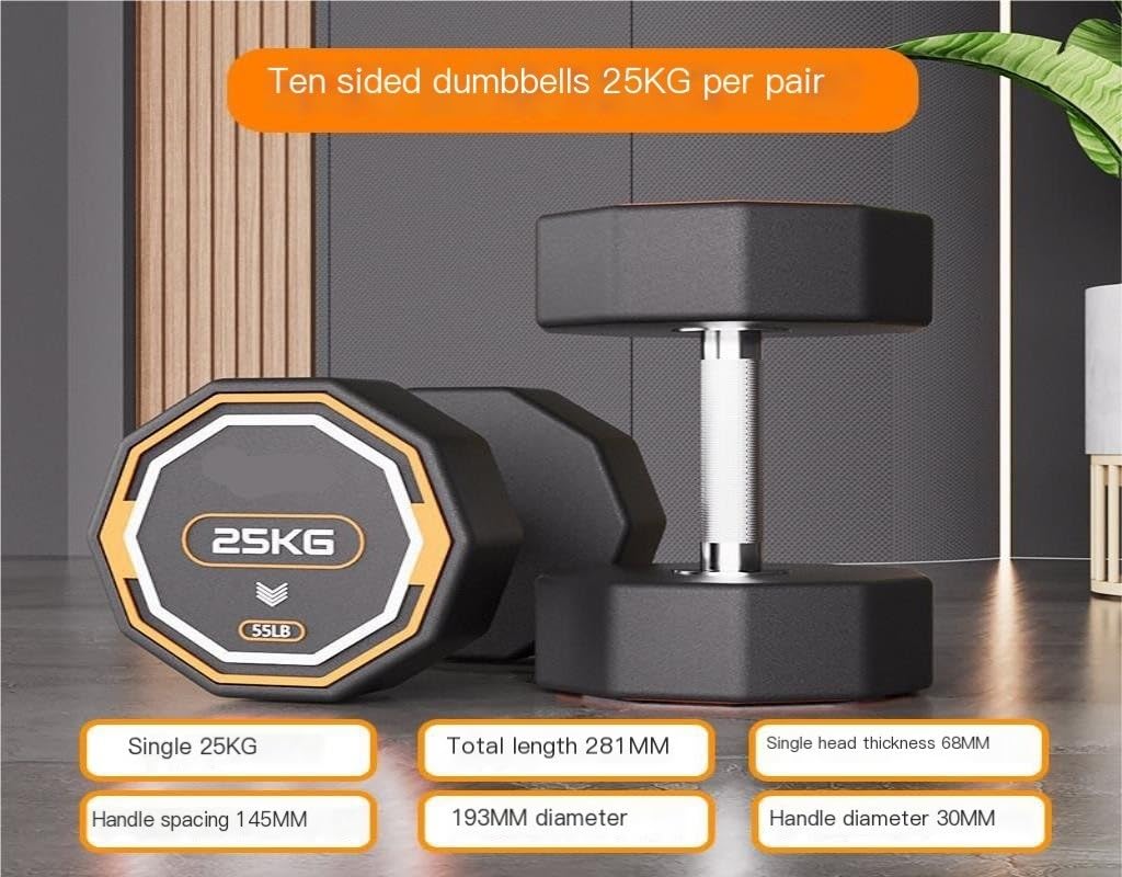 Fixed Steel Dumbbell Set