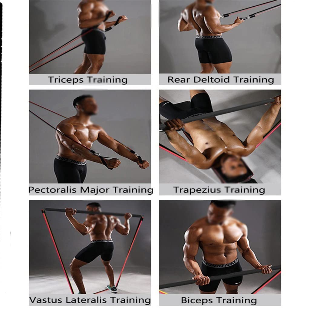 Pilates Bar with Resistance Bands