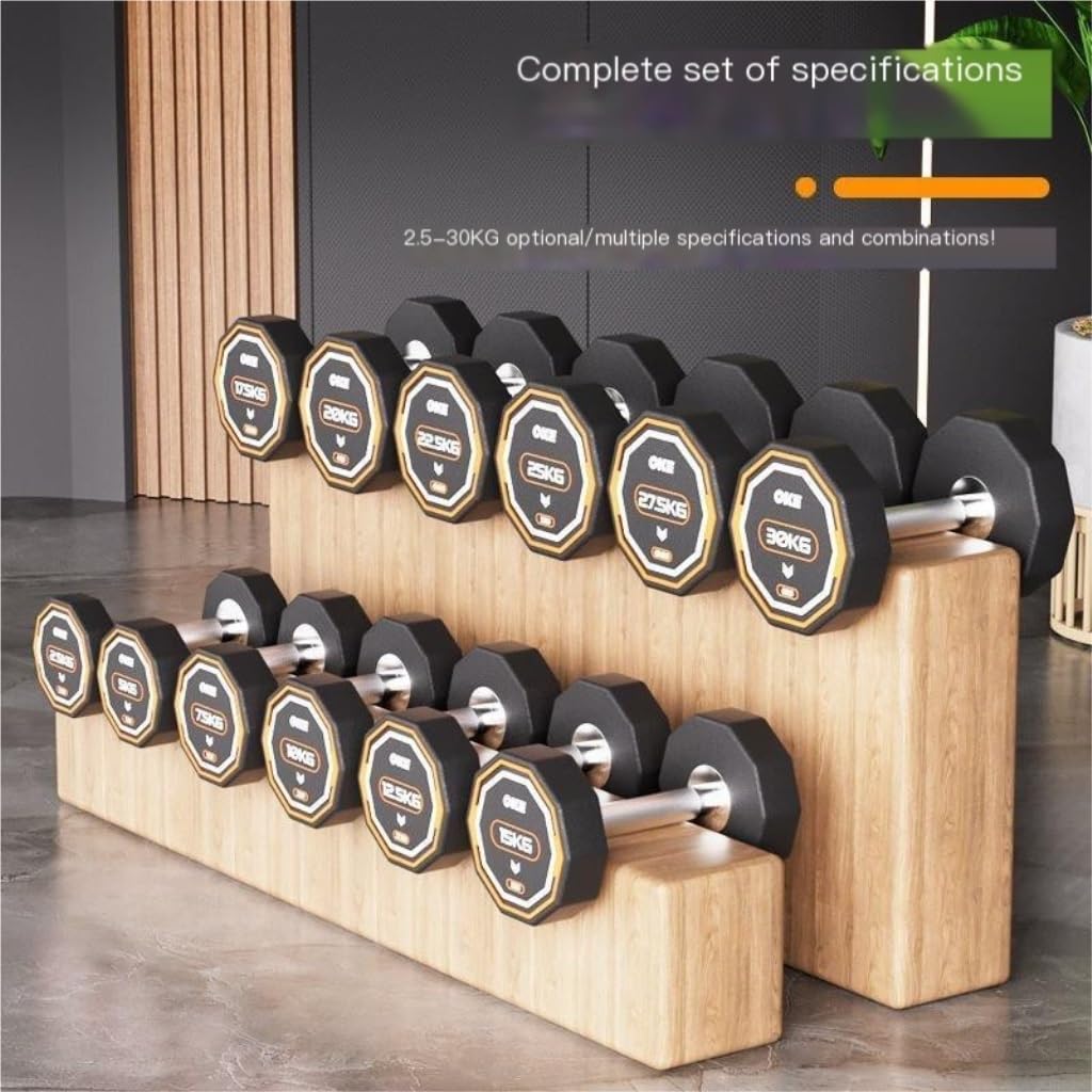 Fixed Steel Dumbbell Set