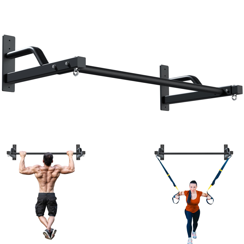 Heavy Duty Wall-Mounted Pull-Up Bar