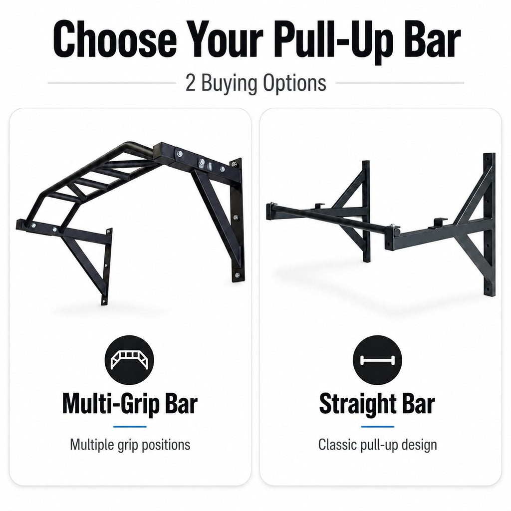 Wall-Mounted Pull-Up Bar