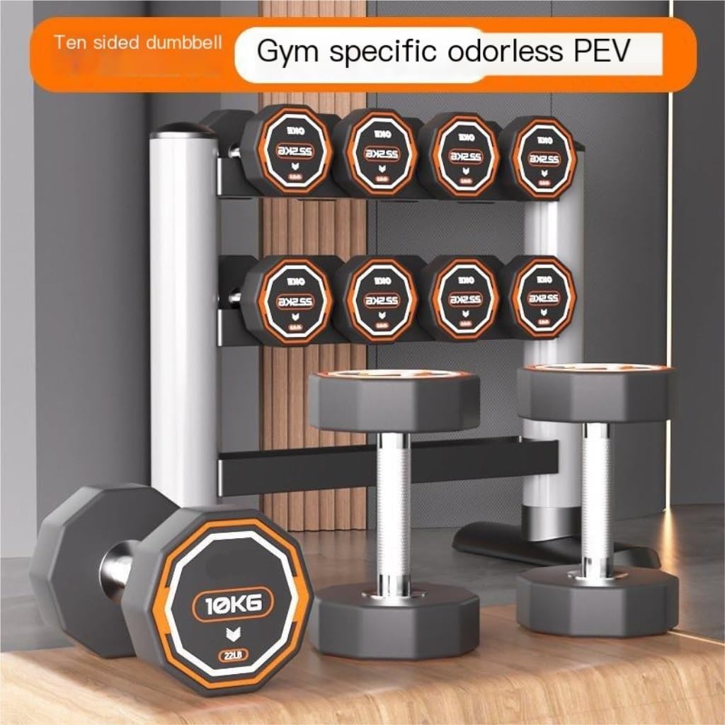Fixed Steel Dumbbell Set