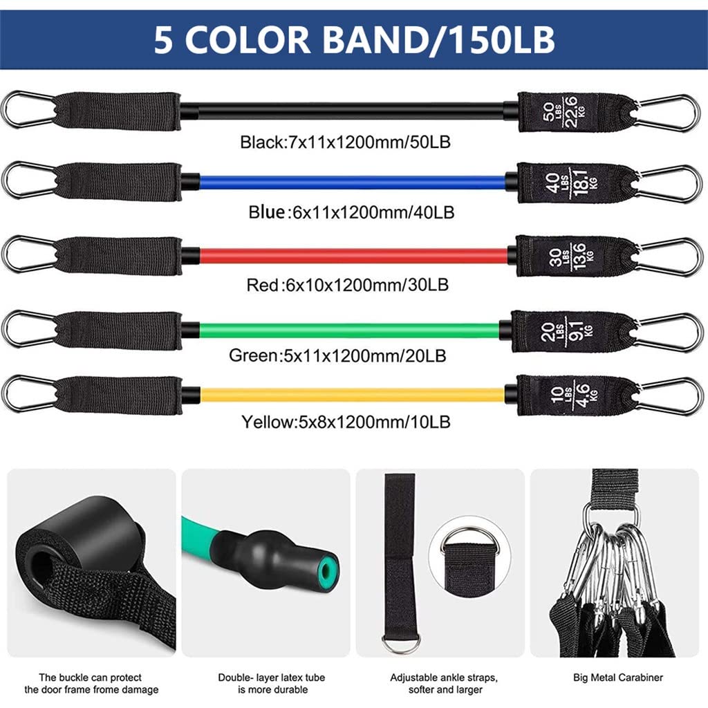 Pilates Bar with Resistance Bands