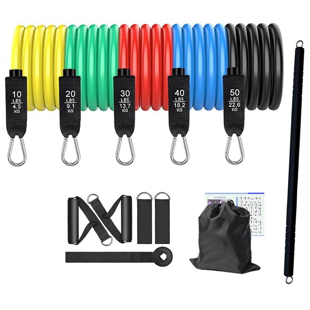 Pilates Bar with Resistance Bands
