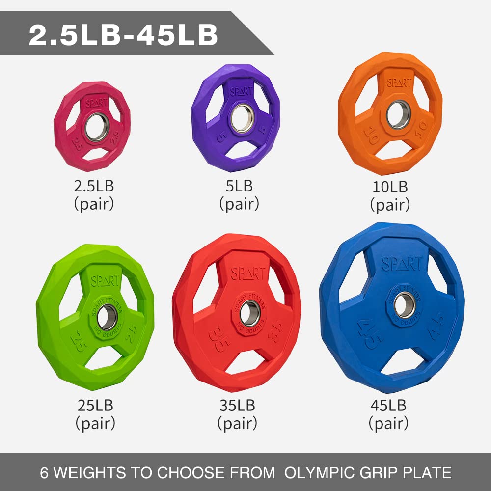 Olympic Grip Weight Plate Pair