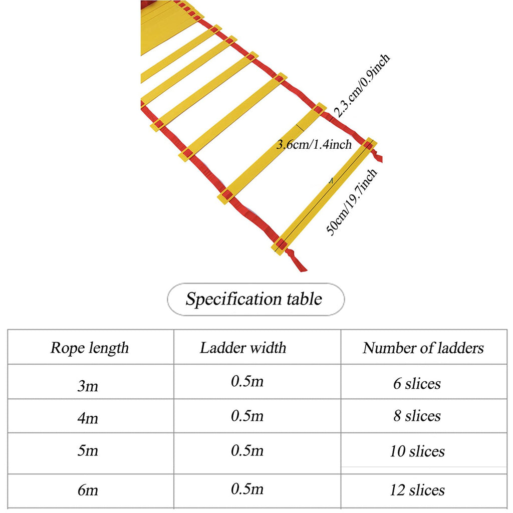 Adjustable Agility Ladder
