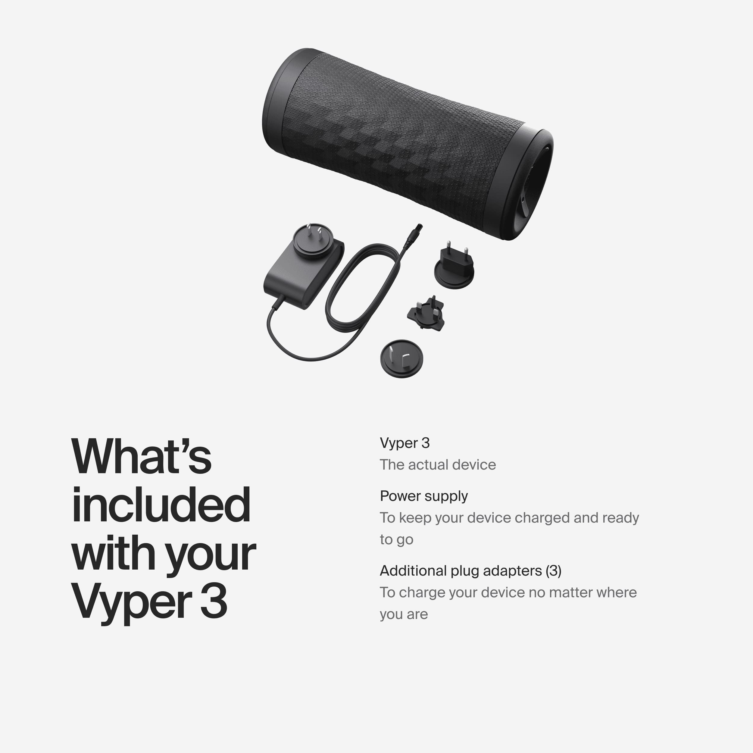 Vibrating Foam Roller Set