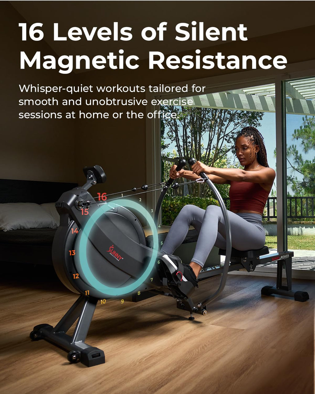 Magnetic Rowing Machine