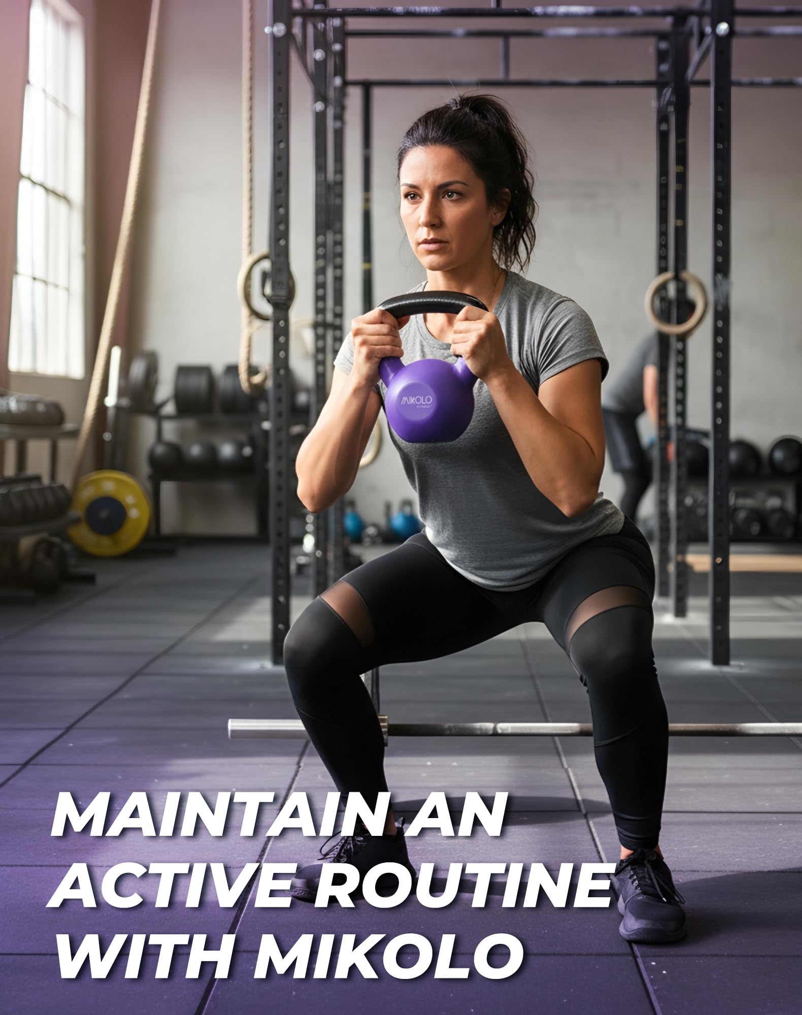 Neoprene Cast Iron Kettlebell Set