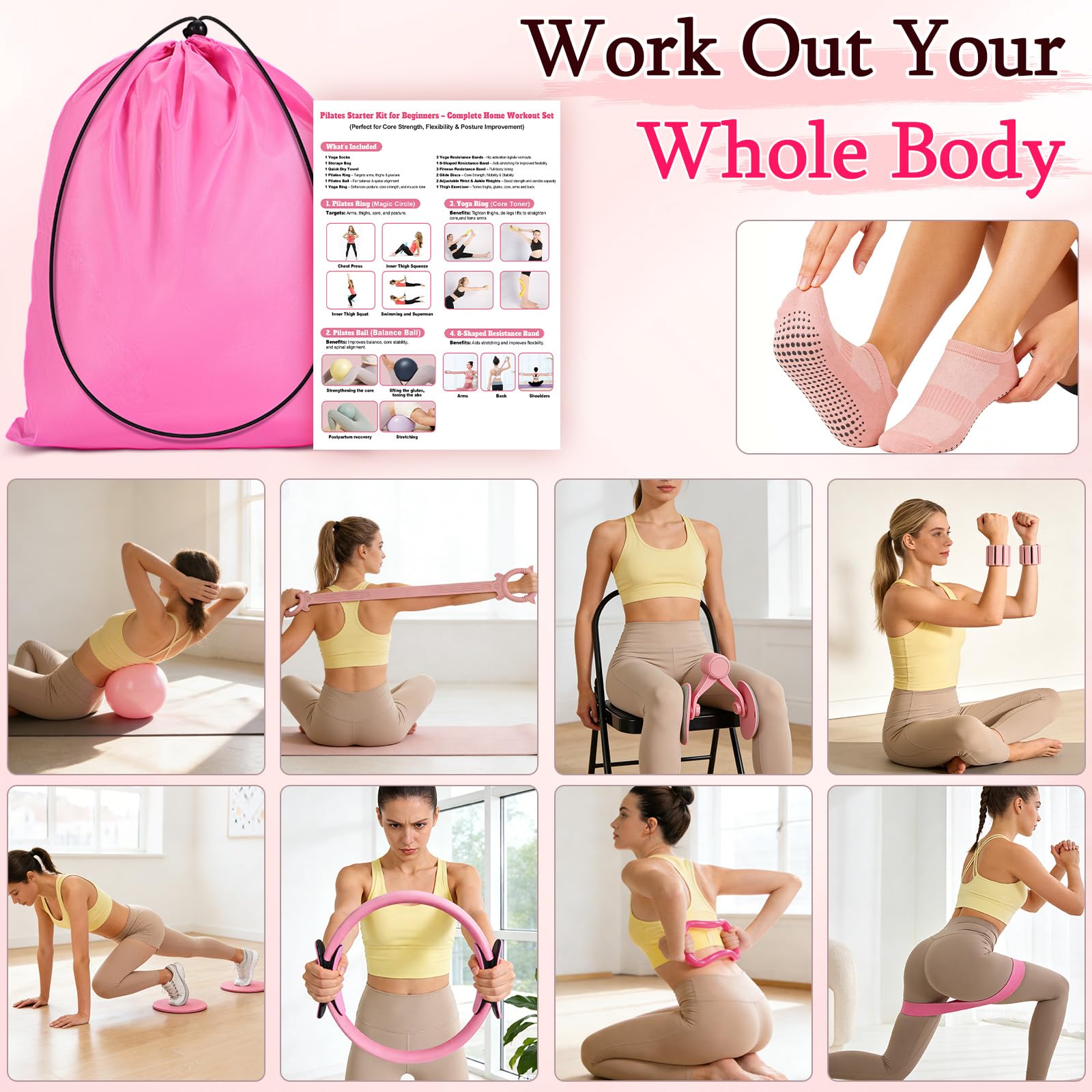 Pilates Equipment Kit