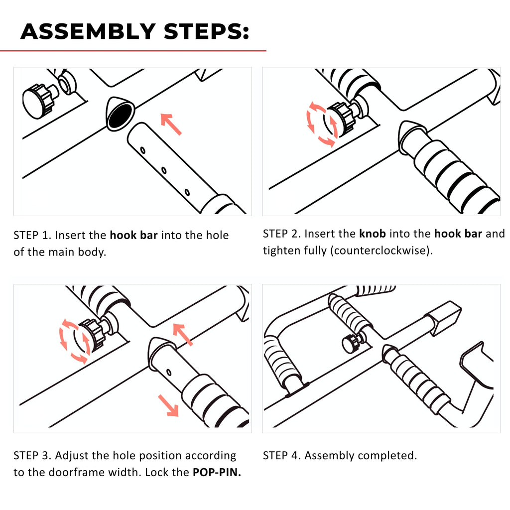 Doorway Pull-Up Bar Set