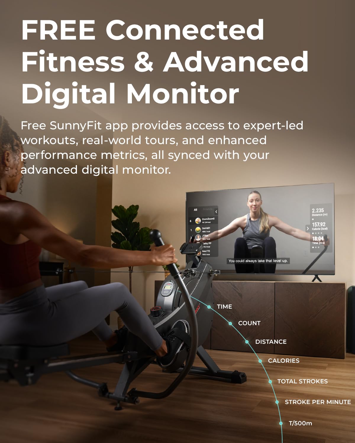 Magnetic Rowing Machine