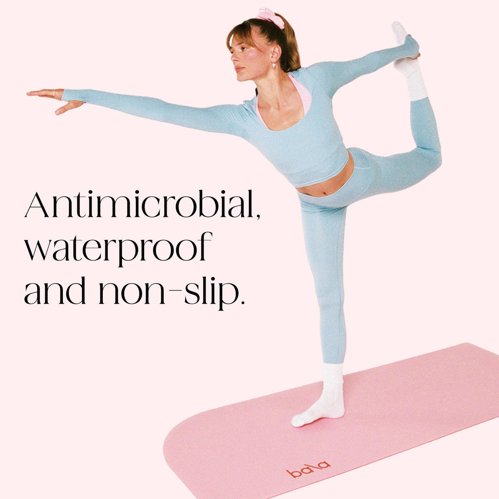 Bala Yoga Mat for Home Gym, Non-Slip Exercise Mat for Home Yoga
