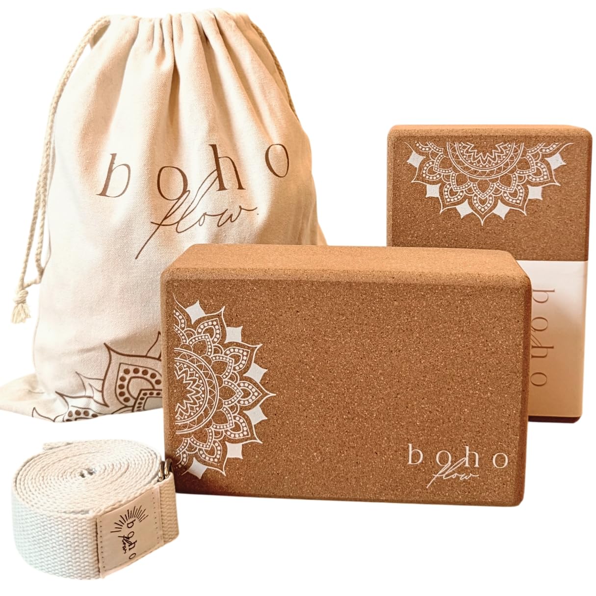 Cork Yoga Block Set