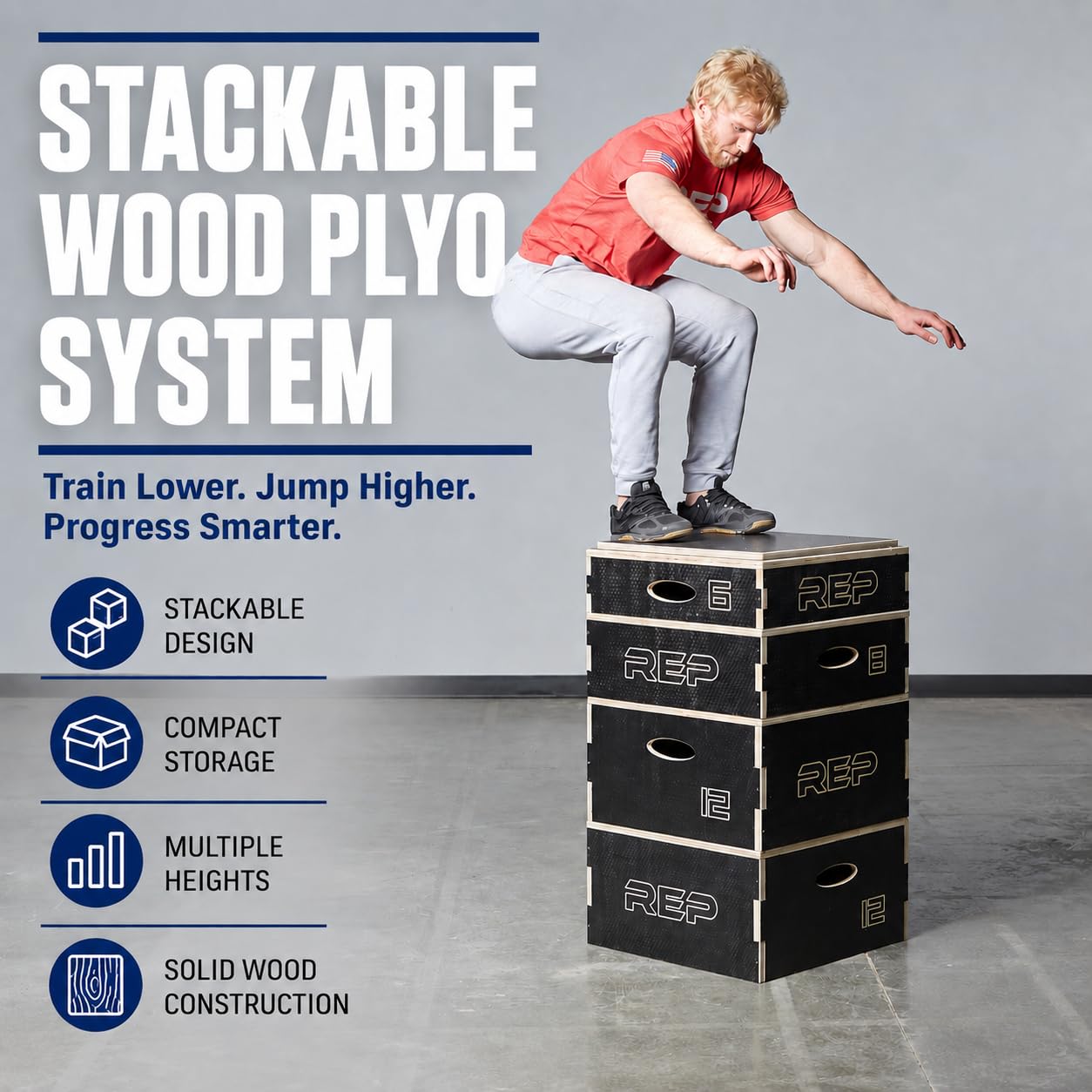 Wooden Plyometric Box