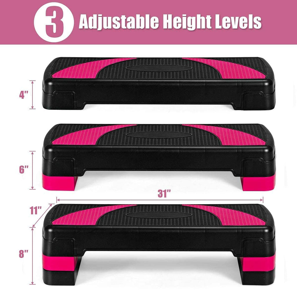 Adjustable Aerobic Step Platform