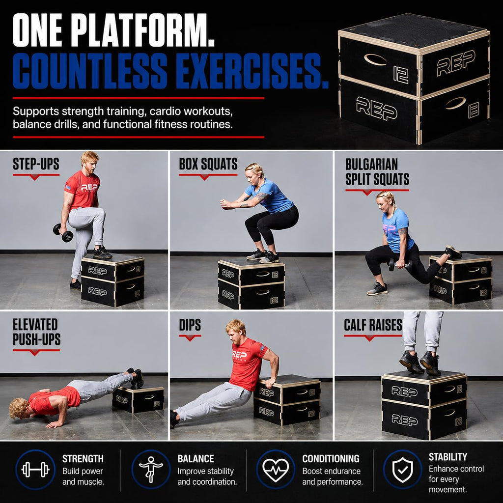 Wooden Plyometric Box