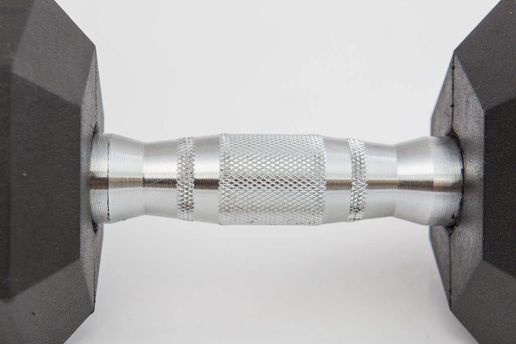Rubber Hex Dumbbell Set