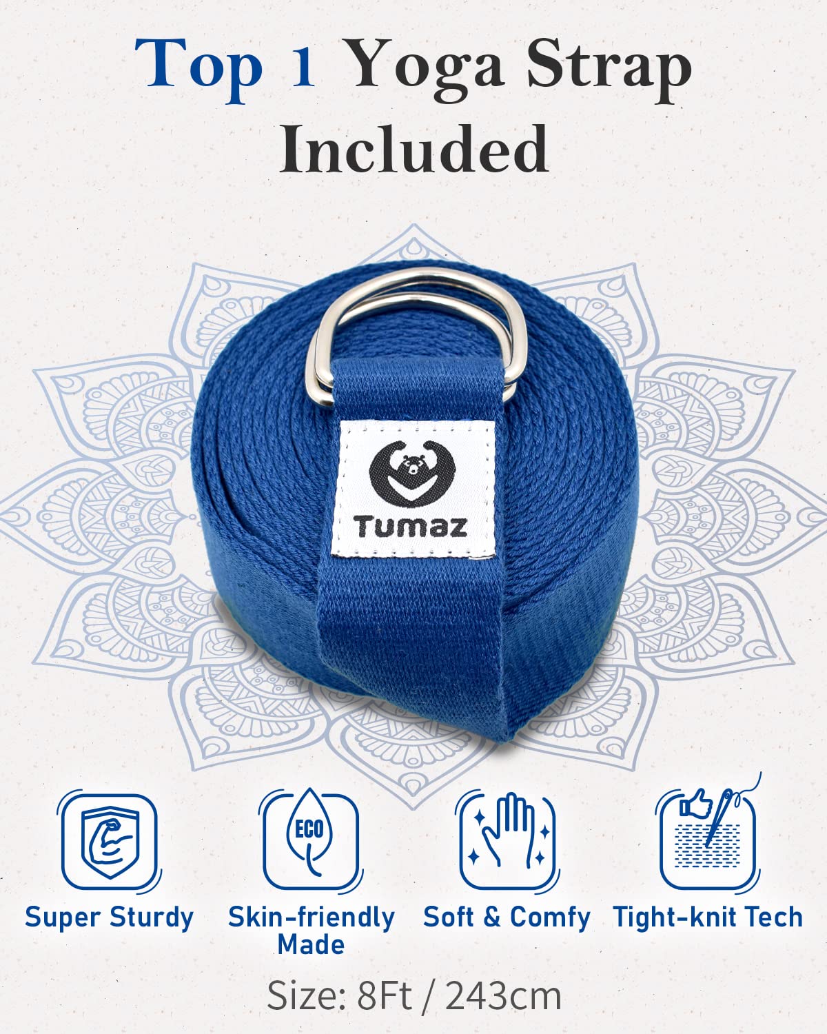 Yoga Bolster and Block Set