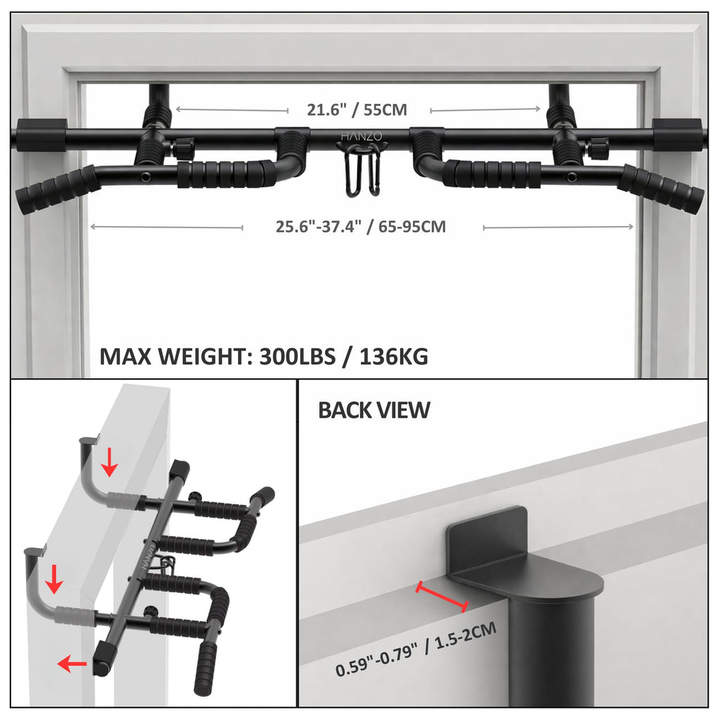 Doorway Pull-Up Bar Set