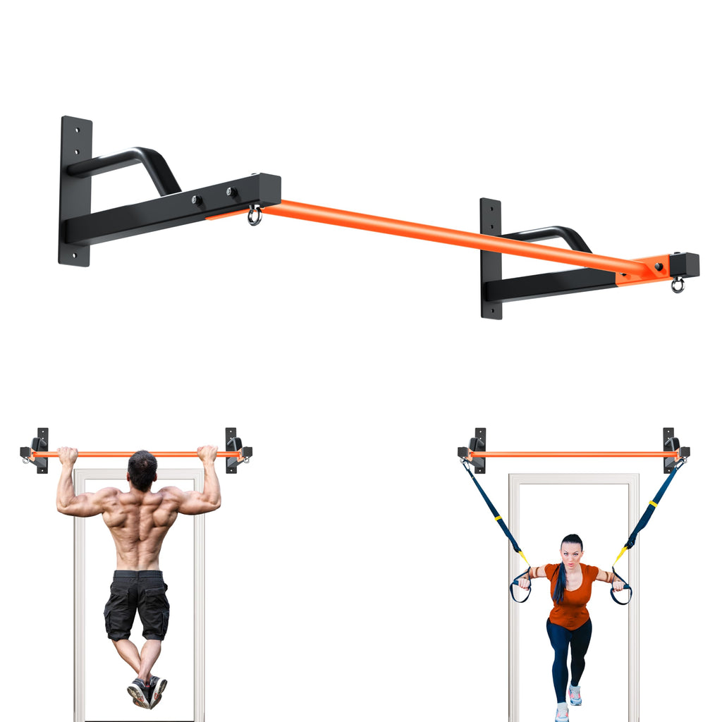 Heavy Duty Wall-Mounted Pull-Up Bar