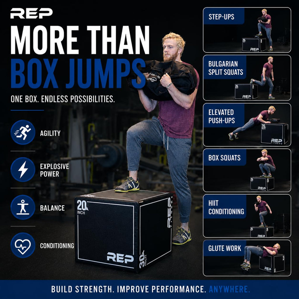 3-in-1 Soft Plyometric Box