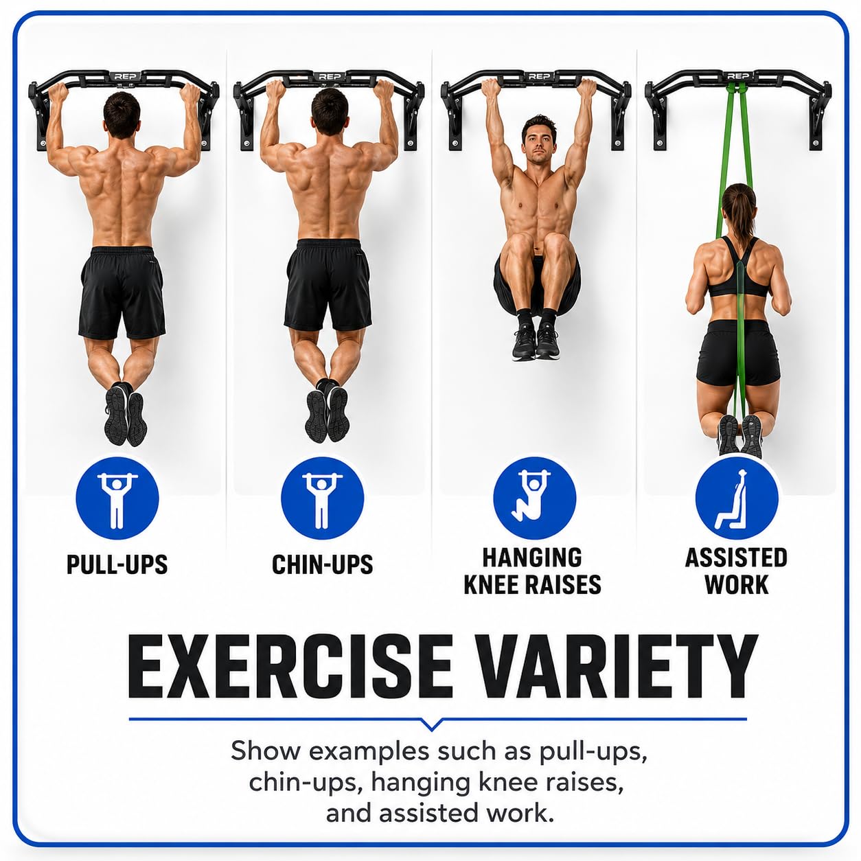 Wall-Mounted Pull-Up Bar