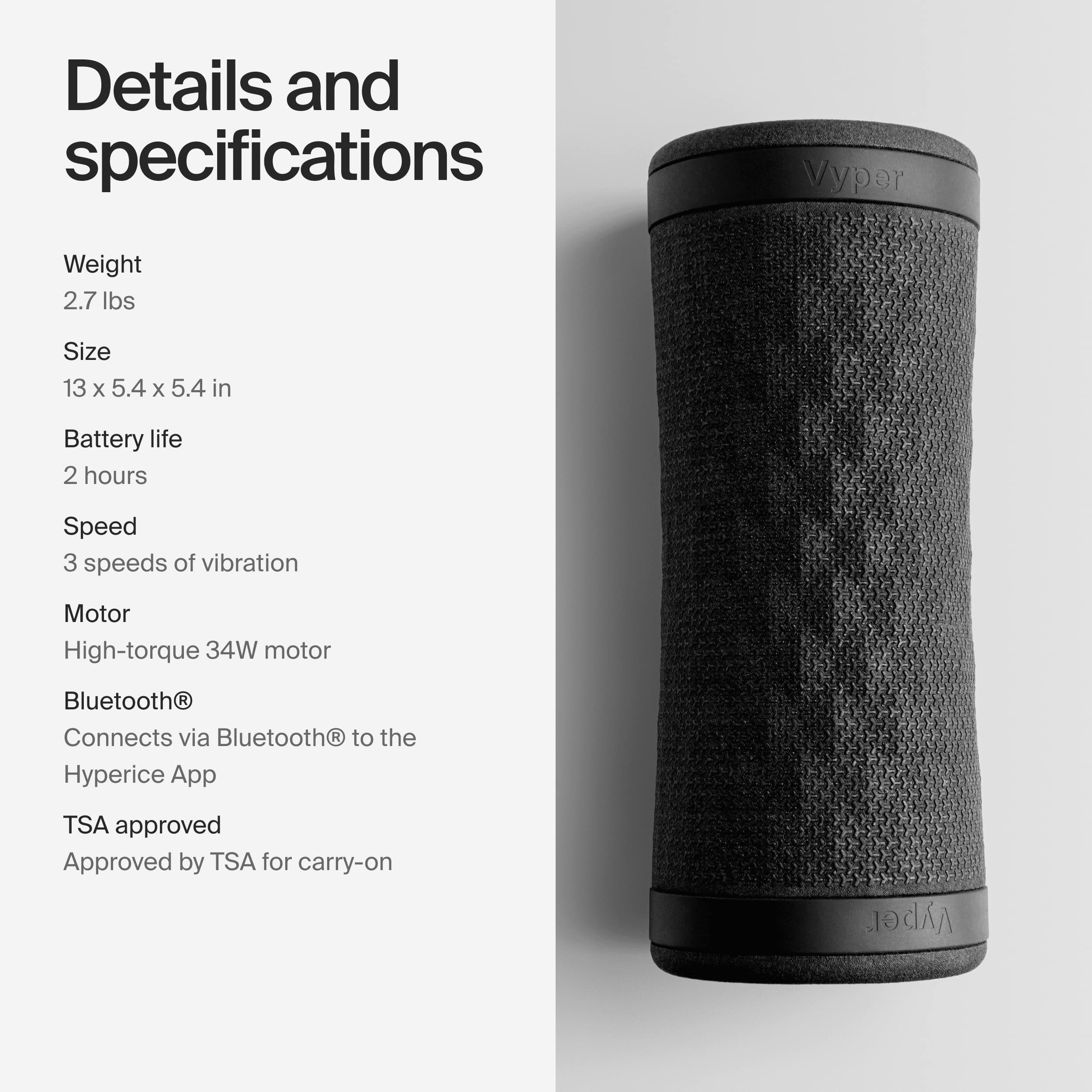 Vibrating Foam Roller Set
