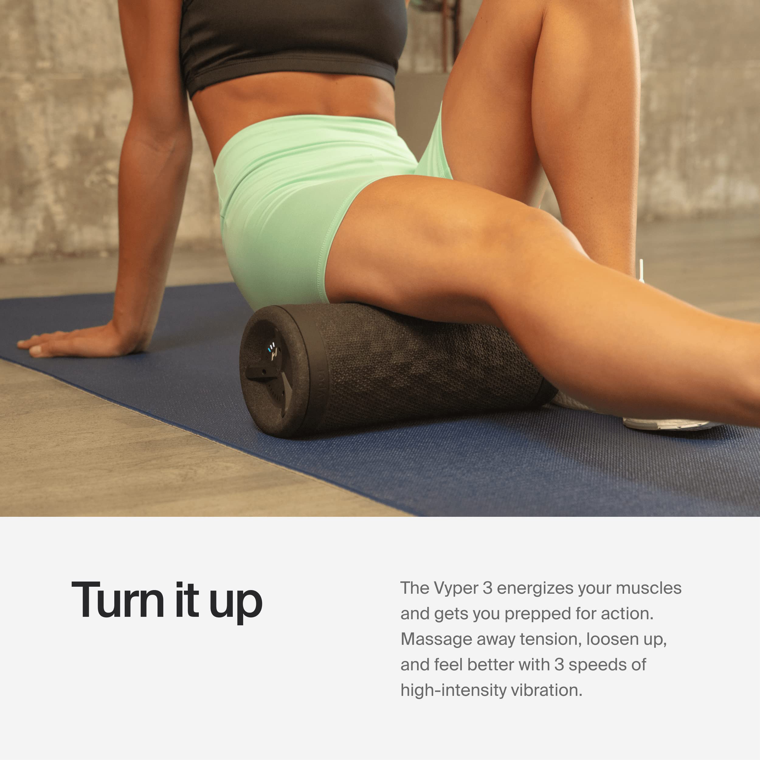 Vibrating Foam Roller Set