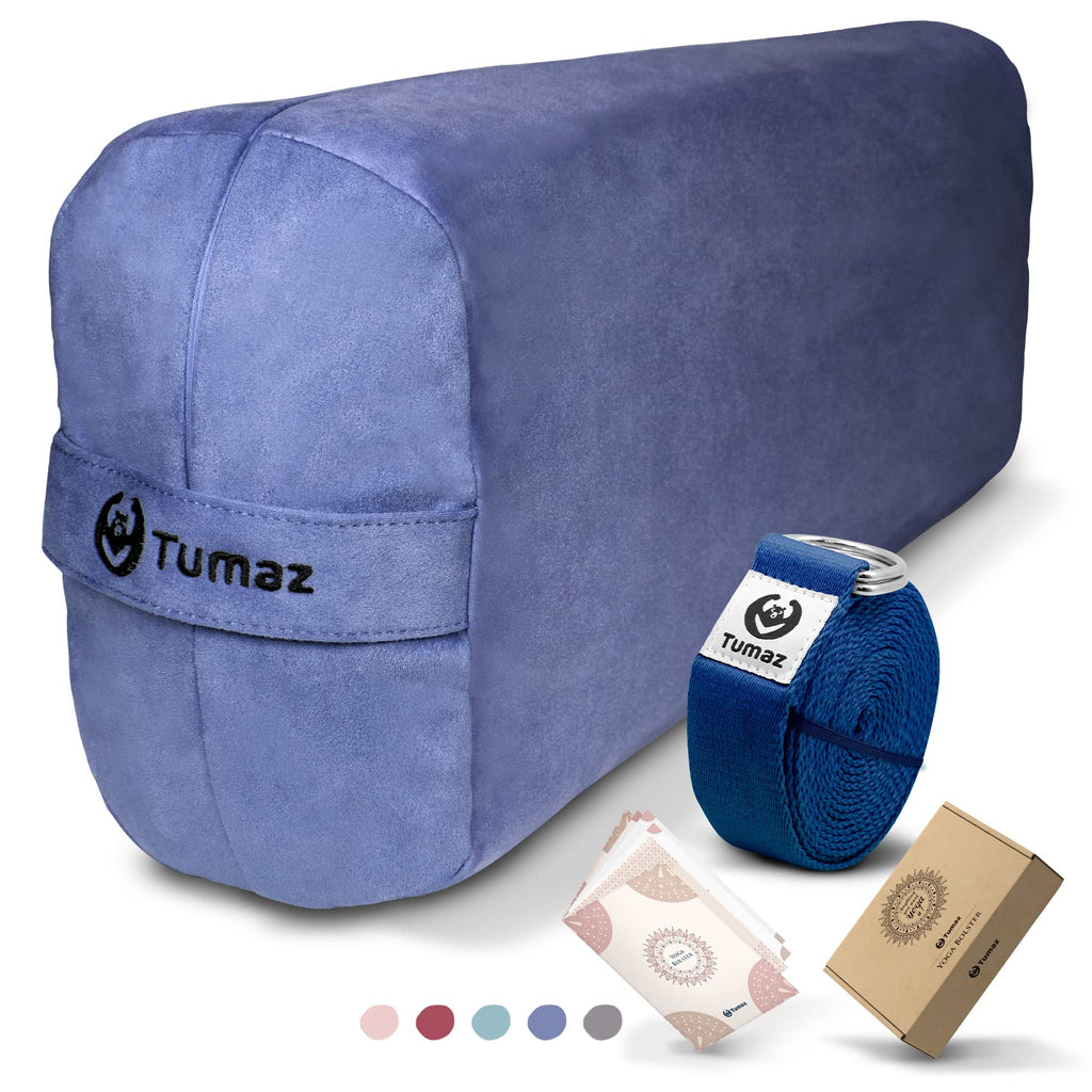 Yoga Bolster and Block Set