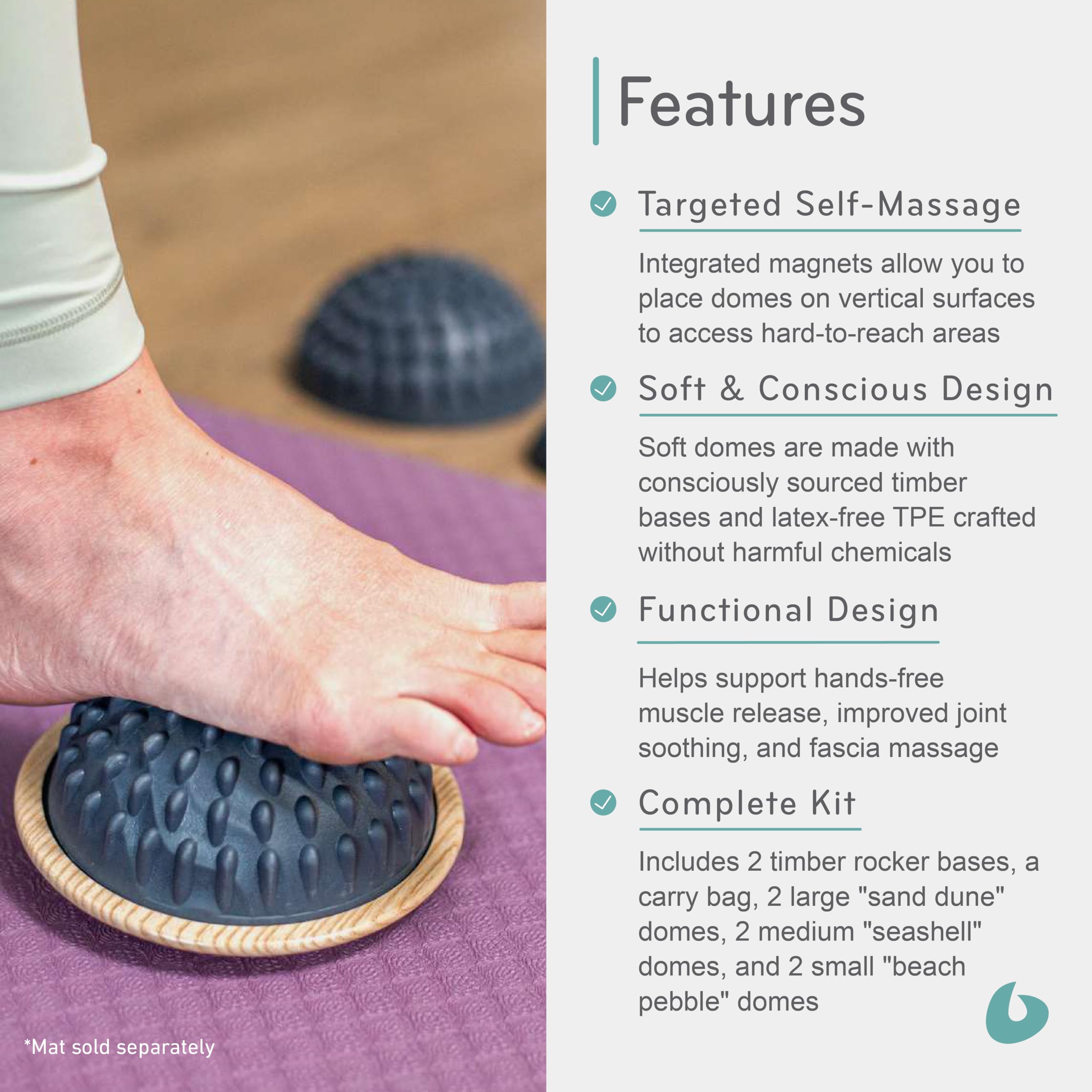Massage Ball Roller Set
